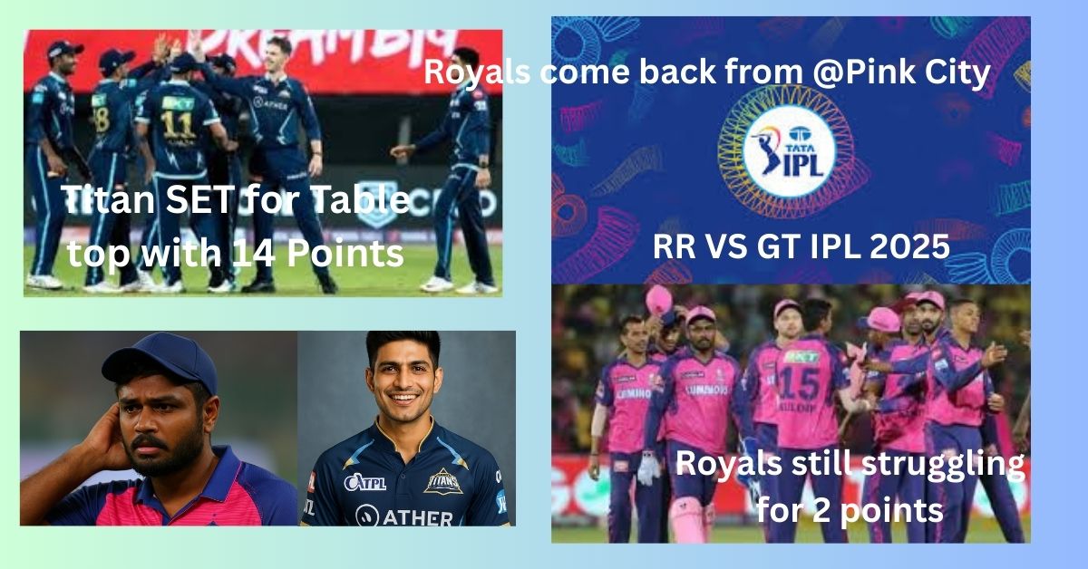 RR VS GT IPL 2025