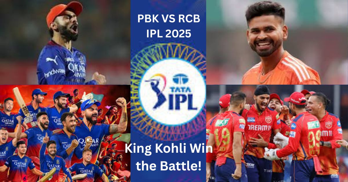 PBK VS RCB IPL 2025